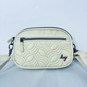 Lug Belt Waist Sling Bag Off White Super Coupe RFID Women Floral Multicolor